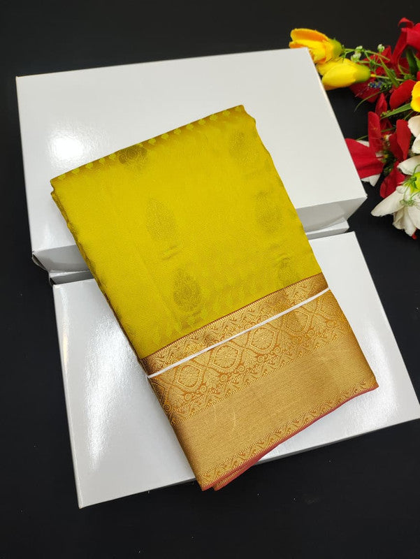 Ven Pattu Pure Silk saree VPS62