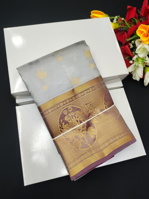 Ven Pattu Pure Silk saree VPS116
