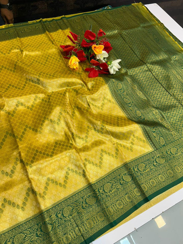 Premium Wedding Korvai Tissue saree for women featuring rich traditional bridal design in elegant tissue fabric suitable for weddings muhurtham and festive occasions