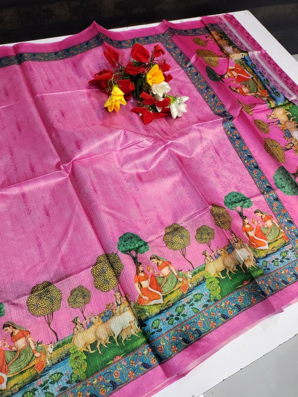 Sapna Digital Printed Saree SPG45
