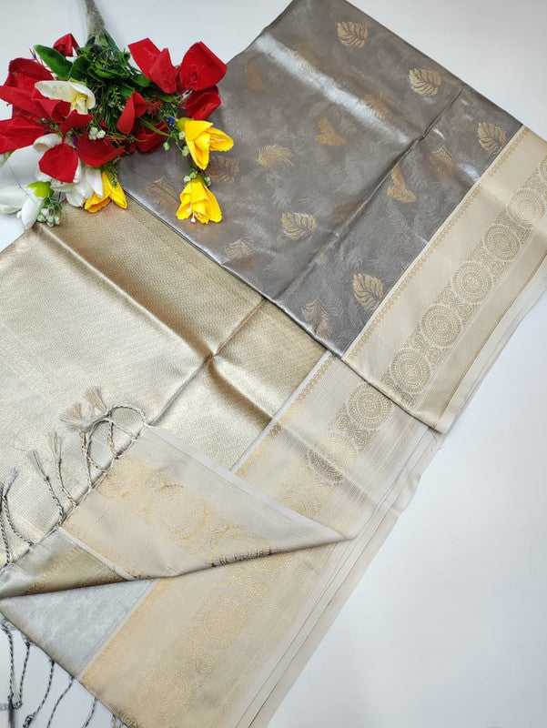 Mirror Tissue Saree MRR05