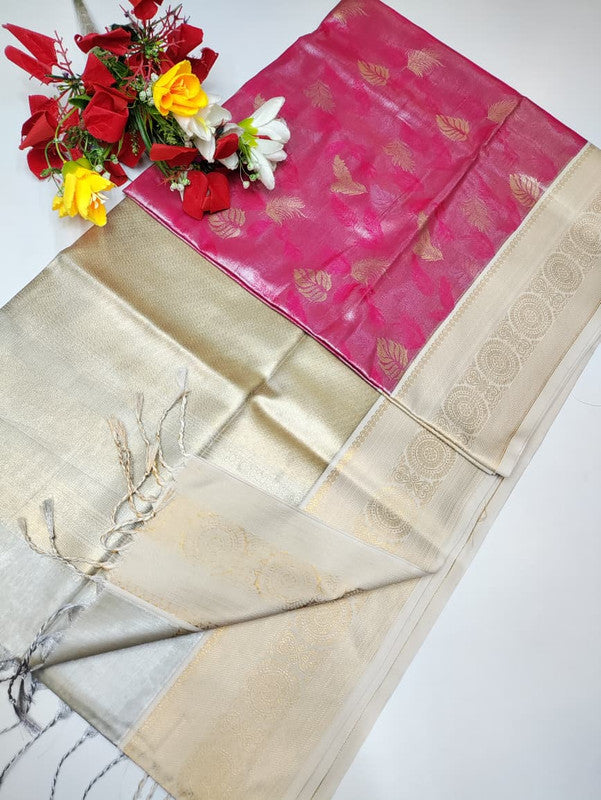 Mirror Tissue Saree MRR22