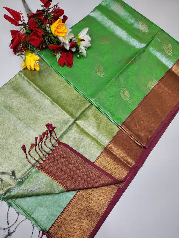 Mirror Tissue Saree MRR26