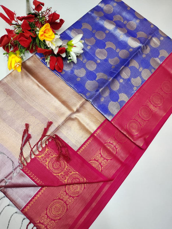 Mirror Tissue Saree MRR27