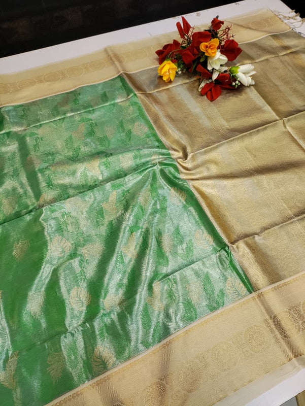 Mirror Tissue Saree MRR36