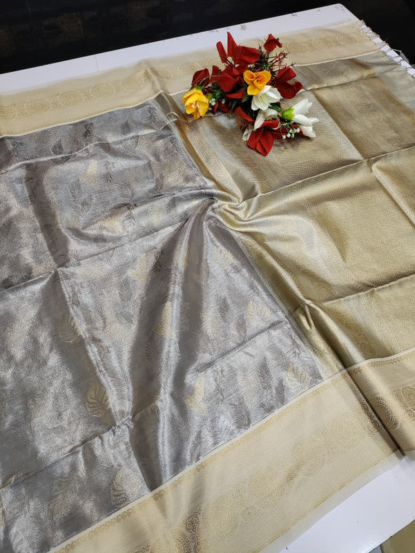 Mirror Tissue Saree MRR40