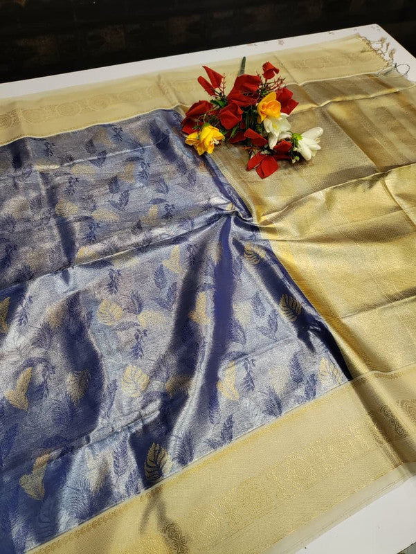 Mirror Tissue Saree MRR48