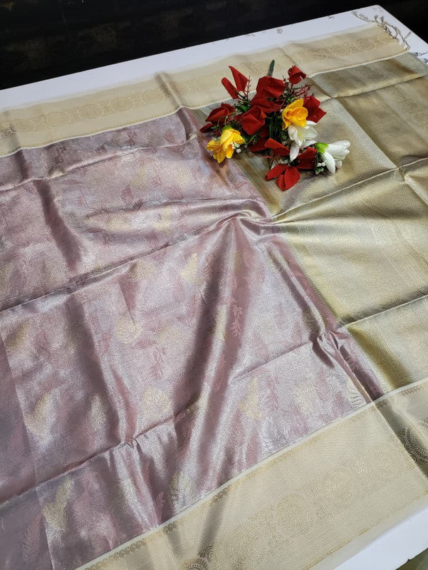 Mirror Tissue Saree MRR50