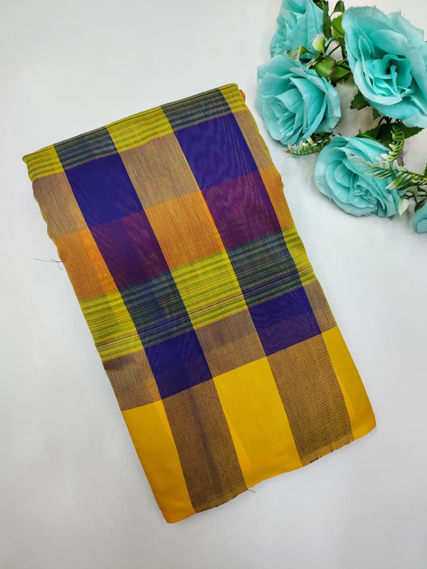 Offer Aura Checked  Cotton (BT-2) AC43