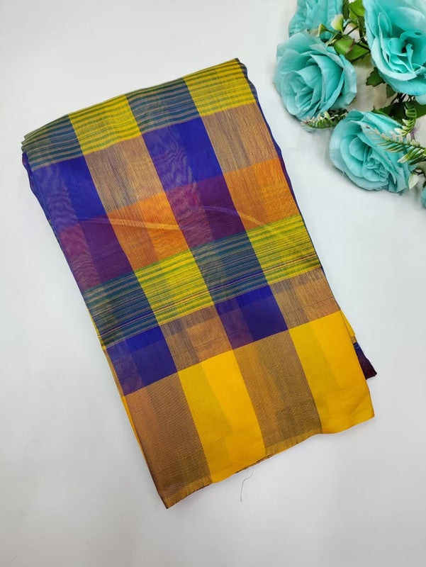 Offer Aura Checked  Cotton (BT-3) AC65
