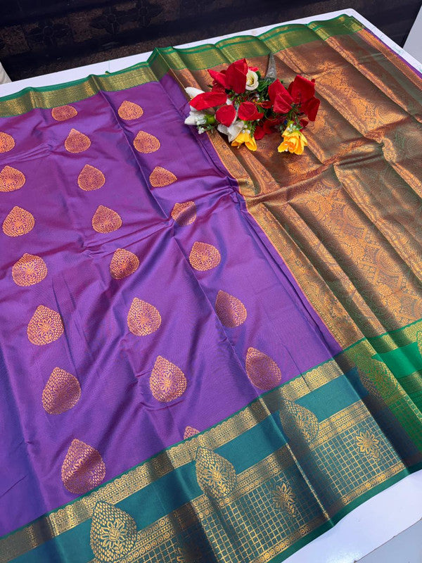 Vishalini Soft Silk Saree VS34