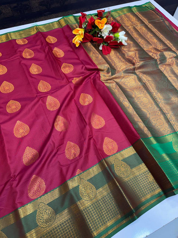 Vishalini Soft Silk Saree VS36