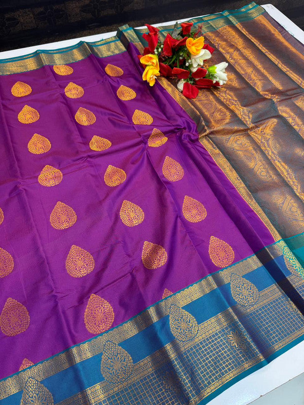 Vishalini Soft Silk Saree VS38