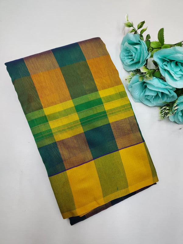 Offer Aura Checked  Cotton (BT-5) AC98