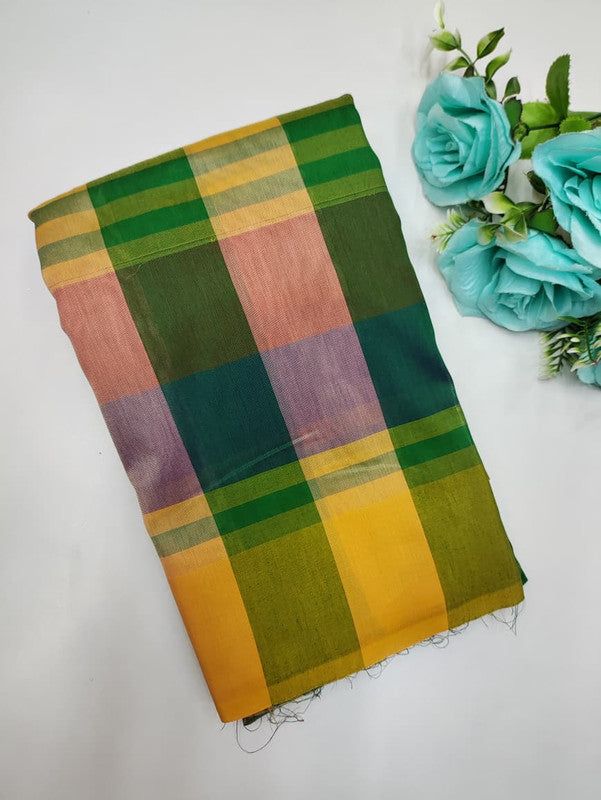 Offer Aura Checked  Cotton (BT-5) AC100
