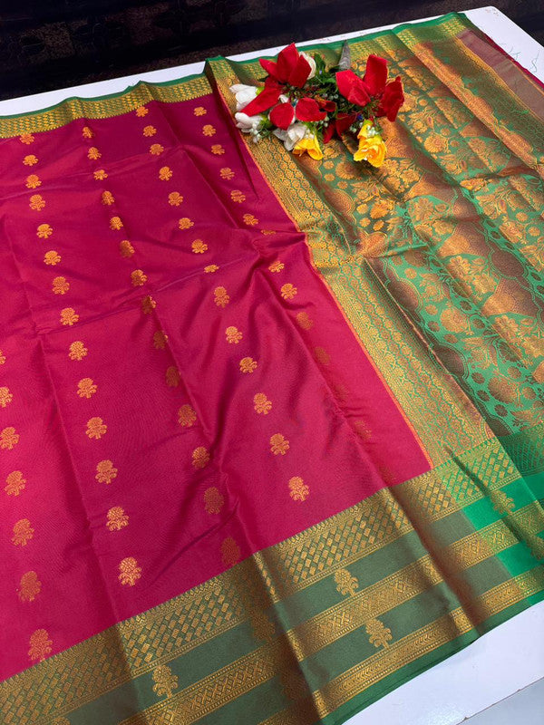 Vishalini Soft Silk Saree VS55