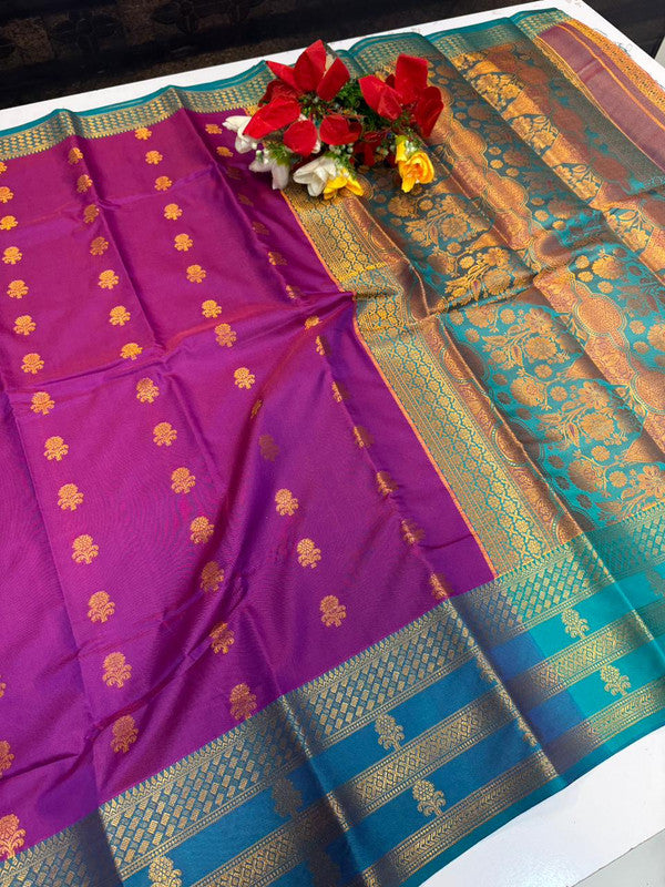 Vishalini Soft Silk Saree VS58