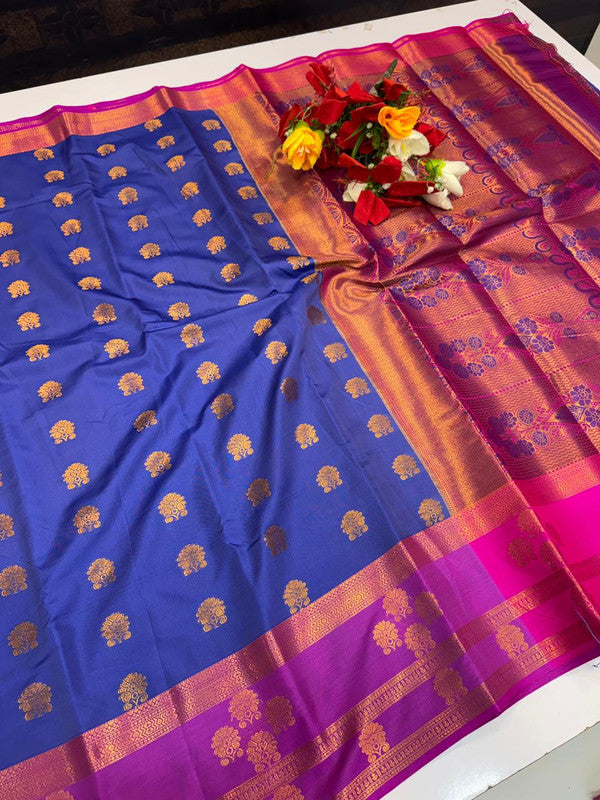 Vishalini Soft Silk Saree VS75