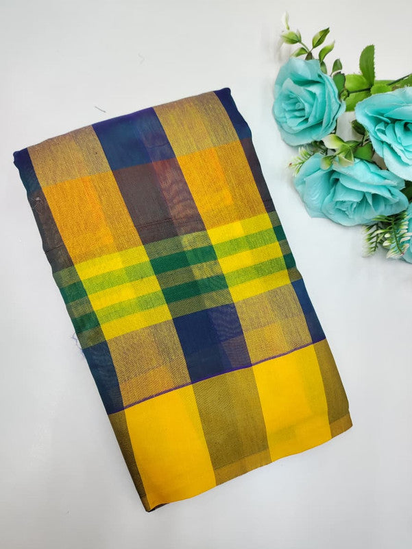 Offer Aura Checked  Cotton (BT-6) AC132
