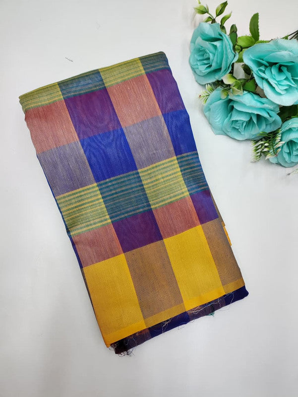 Offer Aura Checked  Cotton (BT-6) AC135