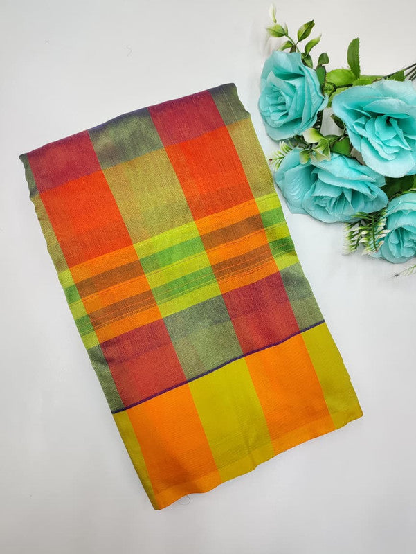 Offer Aura Checked  Cotton (BT-6) AC145