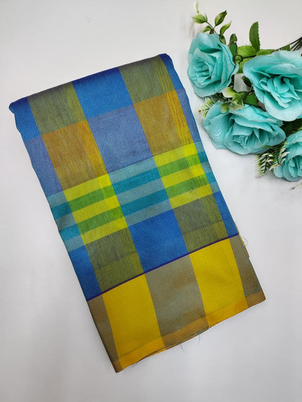 Offer Aura Checked  Cotton (BT-6) AC157