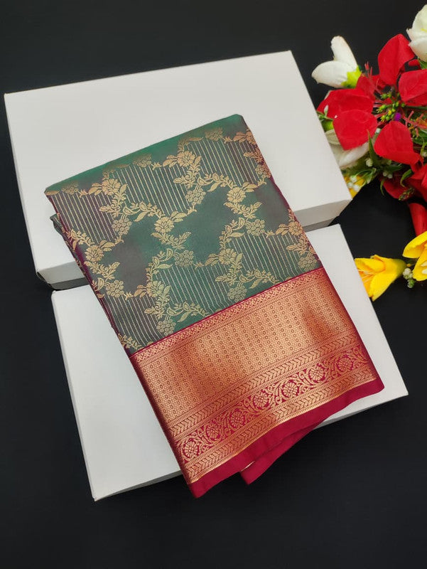 Pure Silk Cotton Saree PLK100