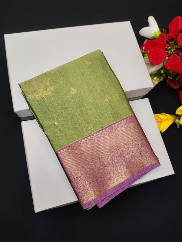 Pure Silk Cotton Saree PLK126