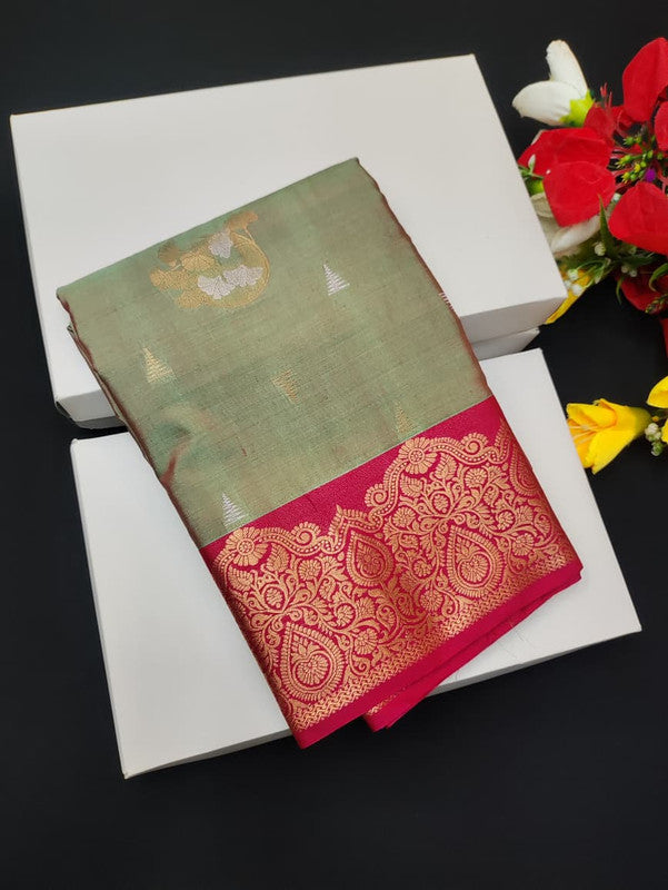 Pure Silk Cotton Saree PLK128