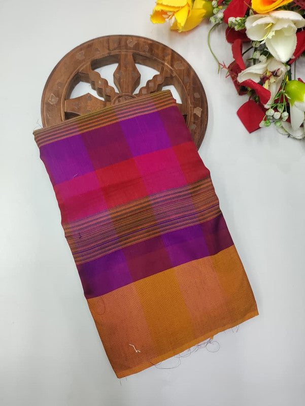 Offer Aura Checked  Cotton (BT-6) AC176