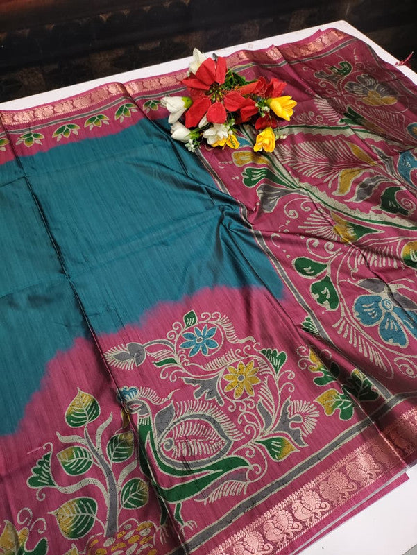 Block Fancy Saree CFS07