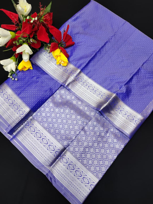 Monica Silver Jari Saree MSJ05