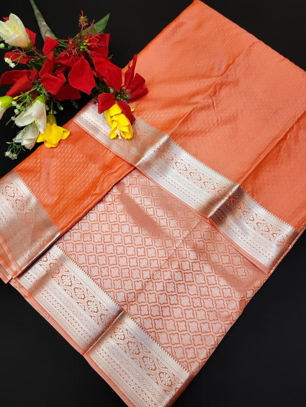 Monica Silver Jari Saree MSJ12