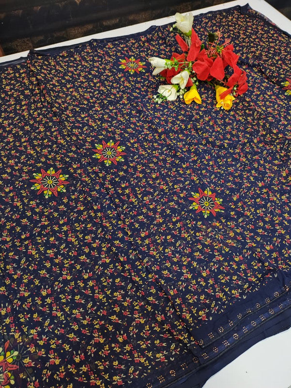 Chiffon Fancy Saree FSS11