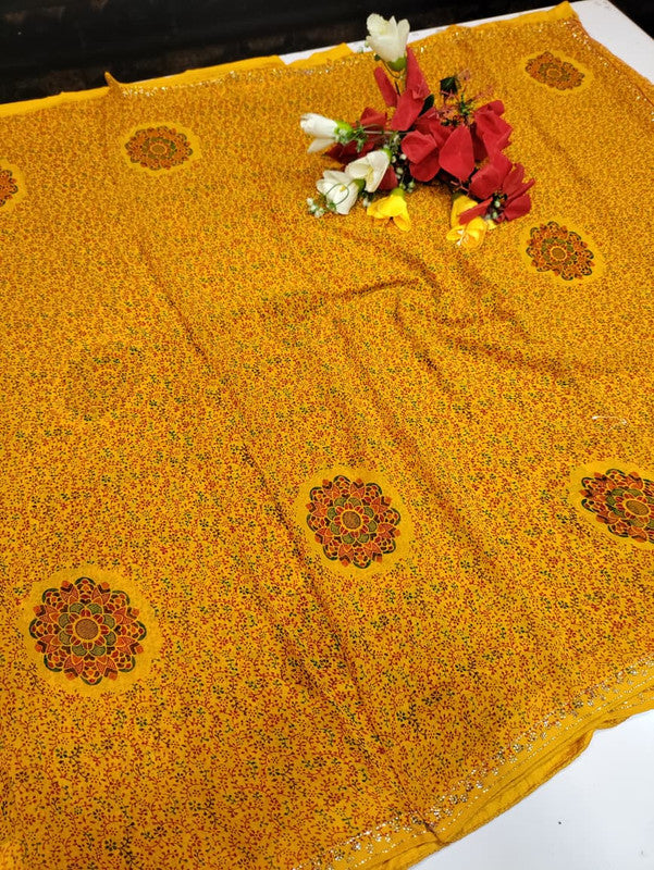 Chiffon Fancy Saree FSS21