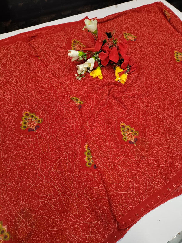 Chiffon Fancy Saree FSS54