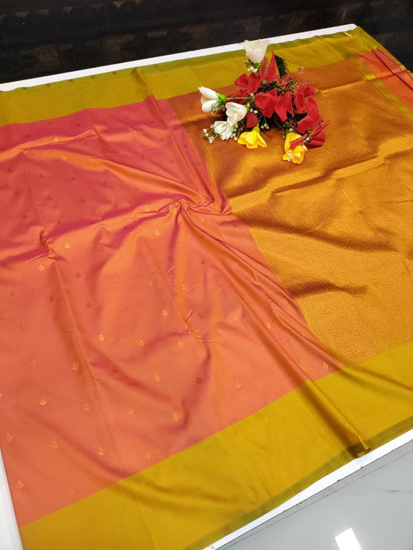 Urvashi Soft Silk Saree with elegant zari work for festival wear
