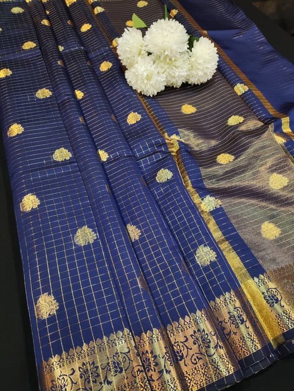 Aurora Banarasi Saree with elegant Zari work for wedding wear