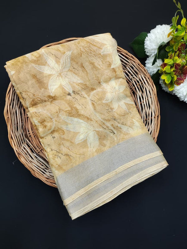 Club Linen | Printed Saree | CUP71