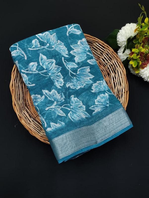Club Linen | Printed Saree | CUP73