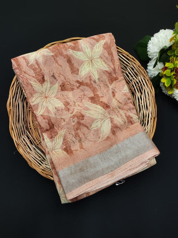 Club Linen | Printed Saree | CUP78