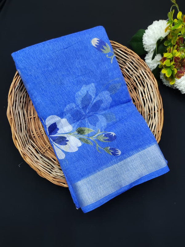 Club Linen | Printed Saree | CUP81