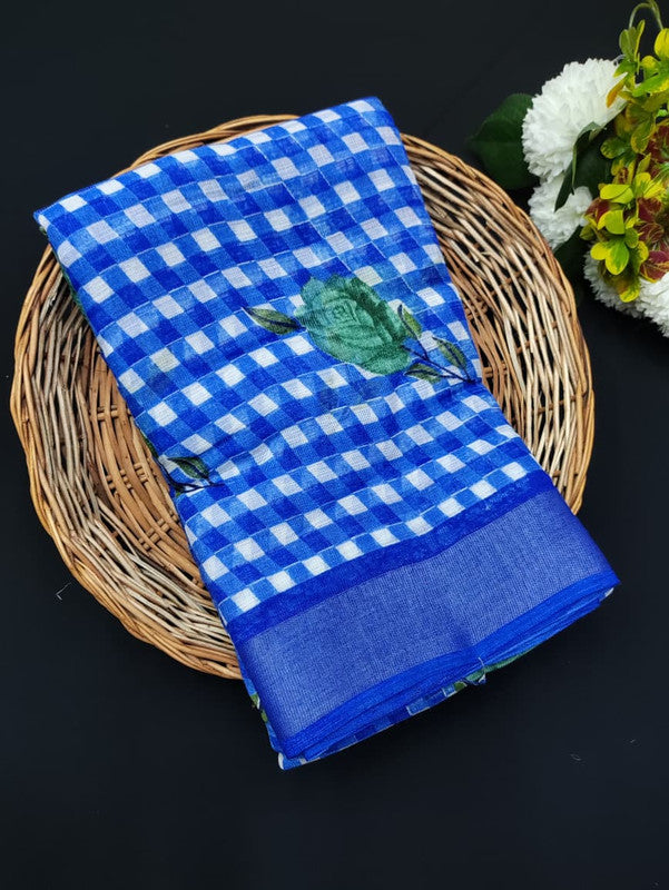 Club Linen | Printed Saree | CUP85