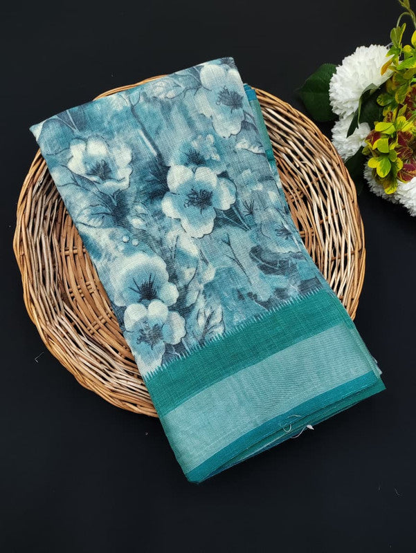 Club Linen | Printed Saree | CUP86