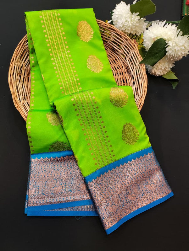 Offer Semi Silk Saree | Mild Damage | PNC82