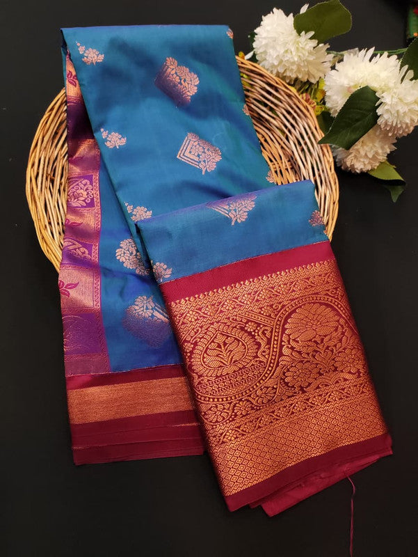 Offer Semi Silk Saree | Mild Damage | PNC83
