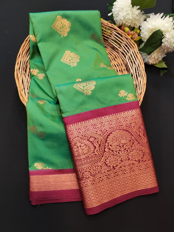 Offer Semi Silk Saree | Mild Damage | PNC88