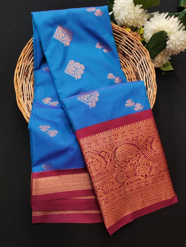 Offer Semi Silk Saree | Mild Damage | PNC90