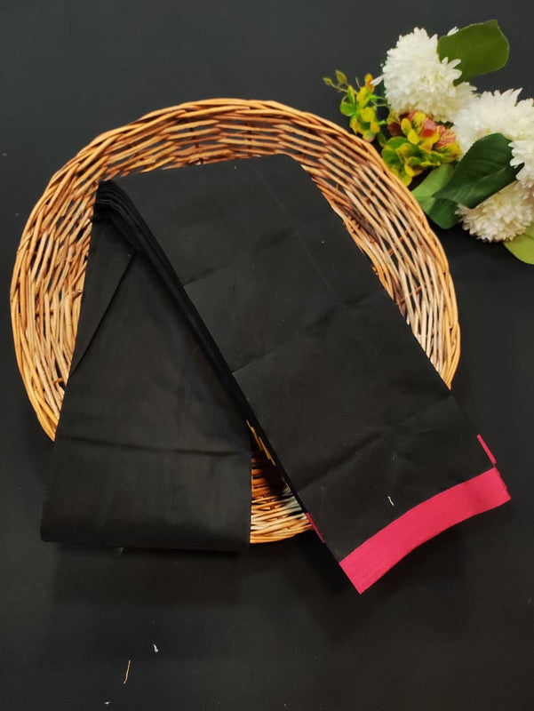 Plain Cotton Saree | Zari Border | PNC33 - Sri Sakthi Pugazh Tex PNC33 - Cotton