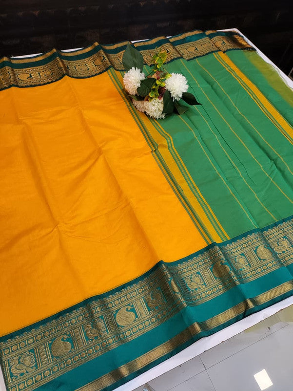 December Cotton Saree | Elegant Zari Cotton Saree